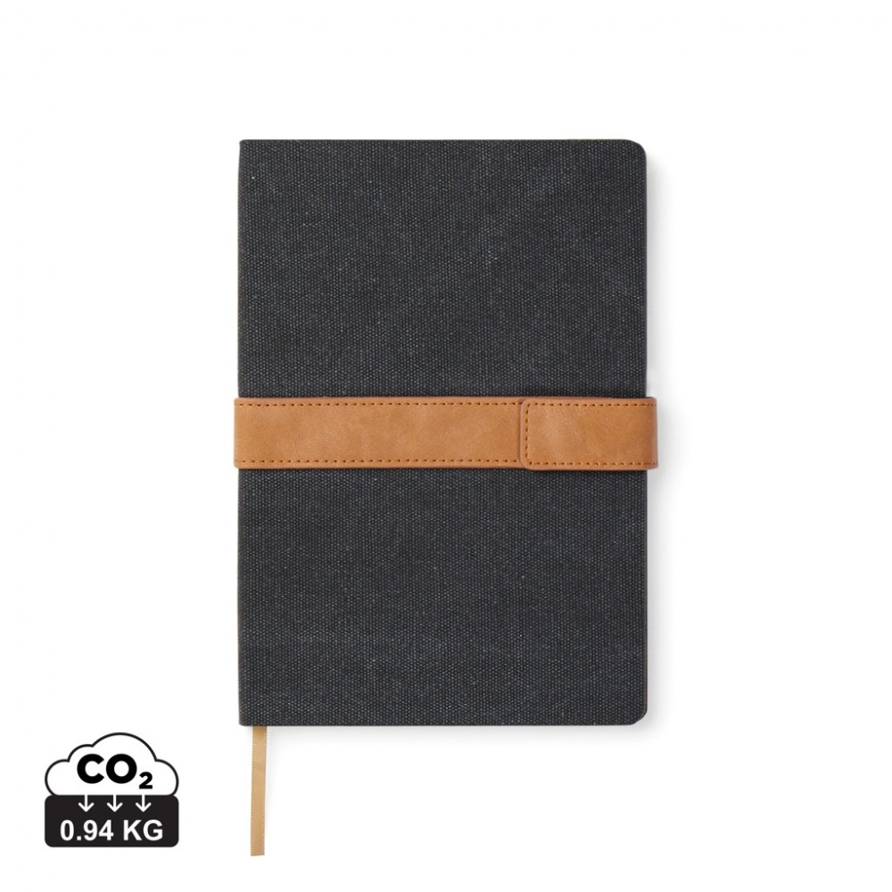Logotrade corporate gift image of: VINGA Bosler RCS recycled paper notebook