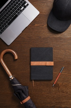 Logo trade promotional product photo of: VINGA Bosler RCS recycled paper notebook