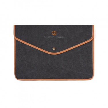 Logotrade promotional giveaway picture of: VINGA Bosler GRS recycled canvas 14" laptop sleeve