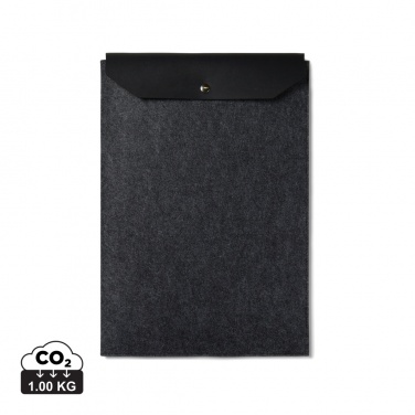 Logo trade promotional merchandise picture of: VINGA Albon GRS recycled felt 17" laptop sleeve