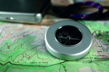Logo trade promotional giveaways picture of: Target nautical compass