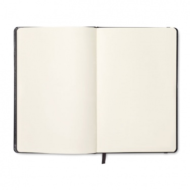 Logo trade promotional products image of: A5 notebook 96 plain sheets