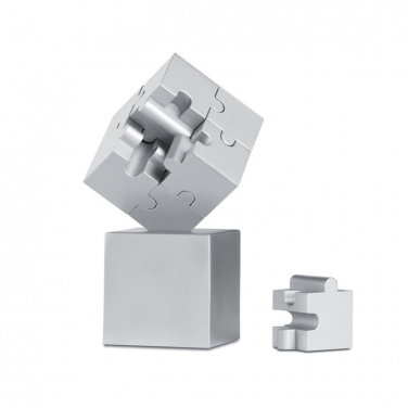 Logo trade advertising product photo of: Metal 3D puzzle