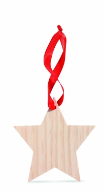Logotrade promotional item image of: Star shaped hanger