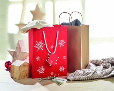 Logo trade promotional giveaway photo of: Gift paper bag medium