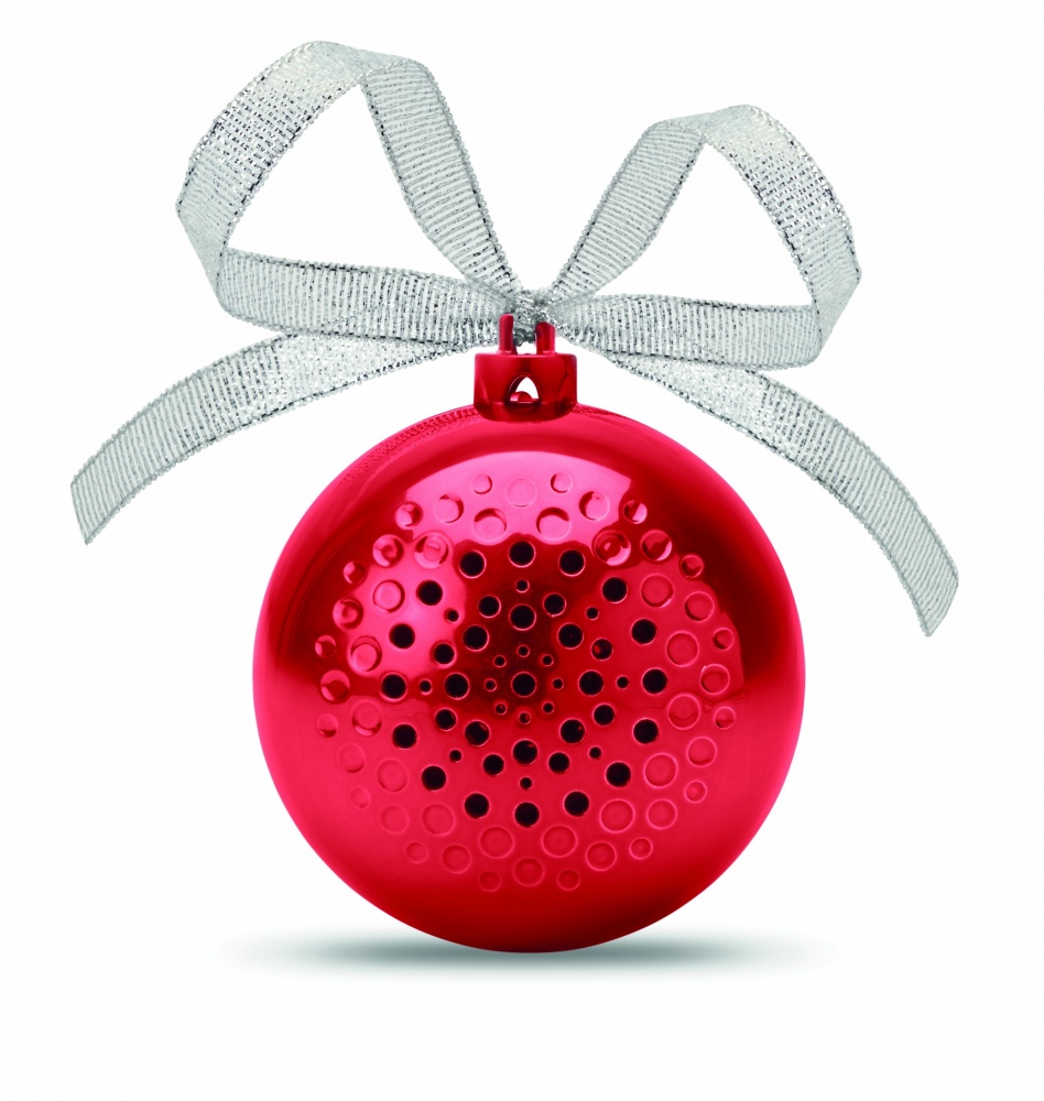 Logo trade corporate gifts picture of: Speaker Christmas ball