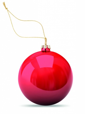 Logo trade promotional giveaway photo of: Christmas ball for sublimation