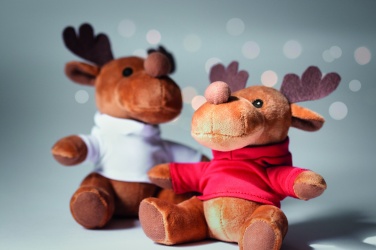 Logotrade promotional gift image of: Plush reindeer with hoodie