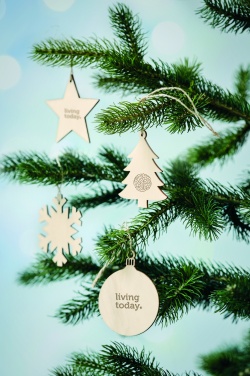 Logotrade promotional merchandise image of: Wooden Tree shaped hanger