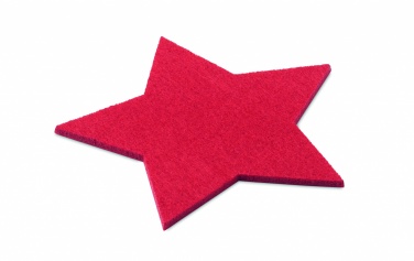Logo trade promotional product photo of: RPET 4 felt coaster set