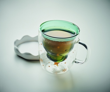 Logo trade business gift photo of: Double wall borosilicate mug