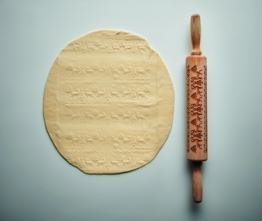 Logotrade promotional giveaway picture of: Christmas pastry wooden rolling
