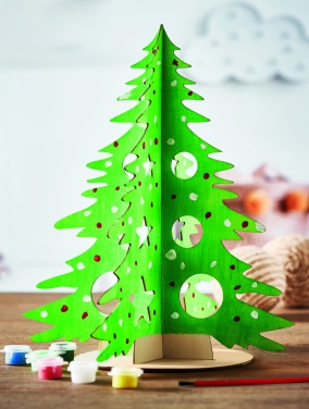 Logo trade promotional products image of: DIY wooden Christmas tree