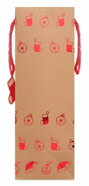 Logo trade advertising products picture of: Gift paper bag with pattern