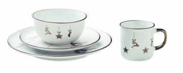 Logotrade promotional merchandise photo of: 4 piece ceramic place setting