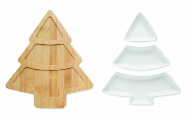 Logotrade promotional giveaway picture of: Christmas tree serving tray