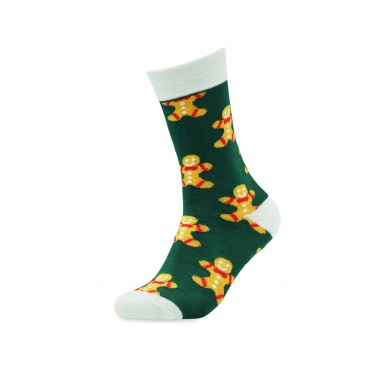 Logo trade promotional merchandise picture of: Pair of Christmas socks M