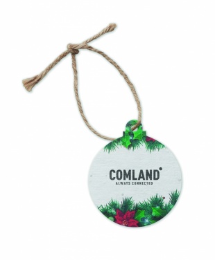 Logotrade promotional gifts photo of: Seed paper Xmas ornament