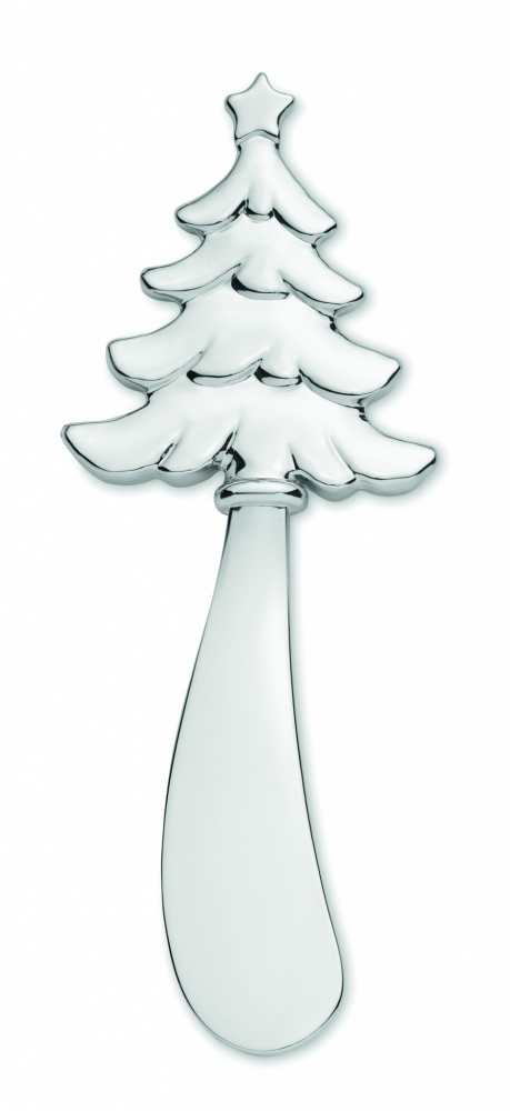 Logo trade promotional items image of: Christmas tree cheese knife