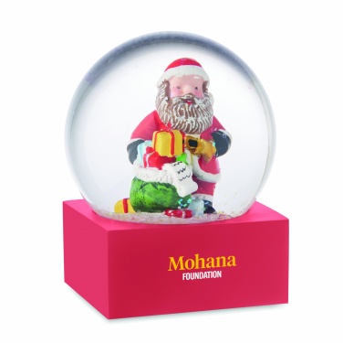 Logo trade promotional products picture of: Snow ball glass ornament