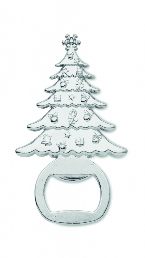 Logotrade promotional gift image of: Bottle opener Christmas motif