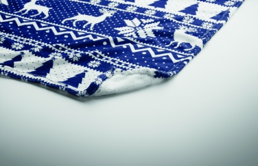 Logo trade promotional gifts picture of: RPET fleece blanket 190 gr/m²