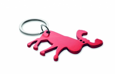 Logotrade promotional gift image of: Recycled aluminium key ring Pori