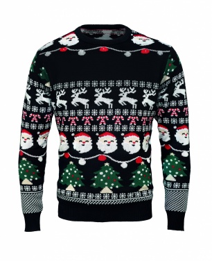 Logo trade promotional gifts image of: Christmas LED sweater L/XL