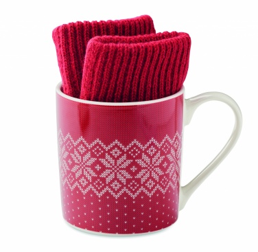 Logotrade corporate gifts photo of: Winter gift mug and gloves set