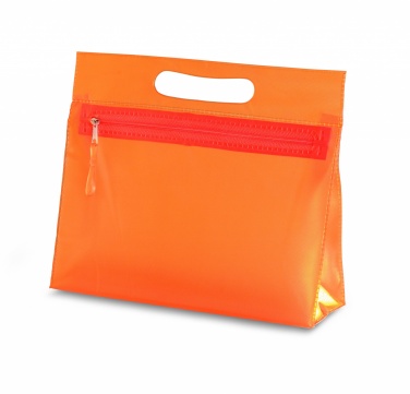 Logo trade promotional items image of: Transparent cosmetic pouch