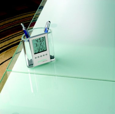 Logotrade promotional item picture of: Pen holder with calendar
