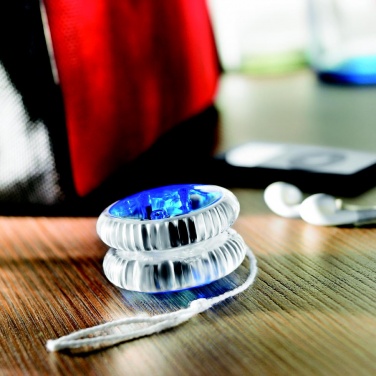 Logo trade promotional giveaways image of: YoYo with light
