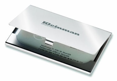 Logo trade promotional merchandise image of: Business card holder