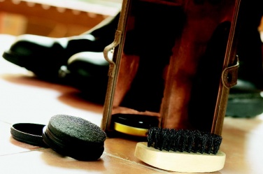 Logo trade promotional items image of: Shoe polish kit