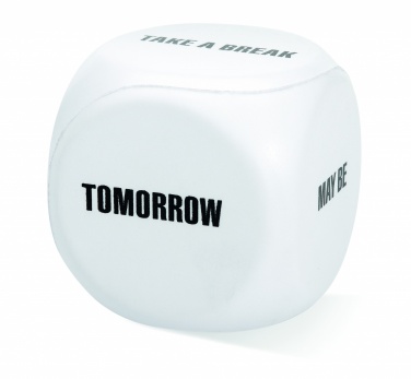 Logo trade corporate gift photo of: Anti-stress decision dice