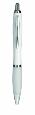 Logo trade promotional giveaways image of: Push button ball pen