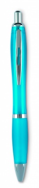 Logo trade promotional products image of: Push button ball pen
