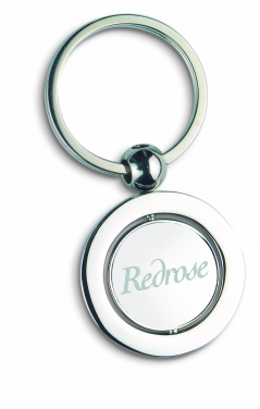 Logotrade promotional items photo of: Globe metal key ring  WORLD