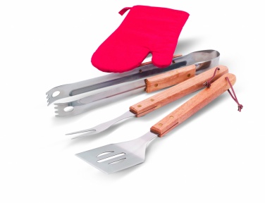 Logo trade promotional products picture of: BBQ apron with BBQ tools