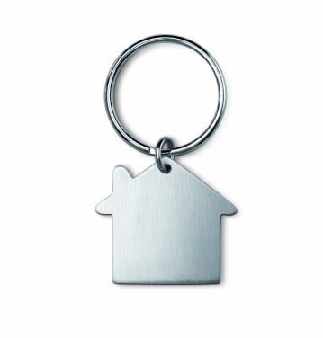 Logo trade promotional merchandise image of: Metal key holder house Lahti