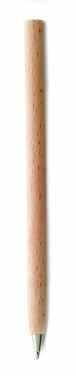 Logo trade business gifts image of: Wooden ball pen