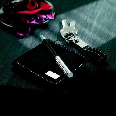 Logotrade promotional product picture of: Ball pen key ring and wallet Lappeenranta