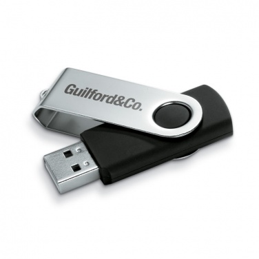 Logo trade business gifts image of: Techmate. USB flash 4GB