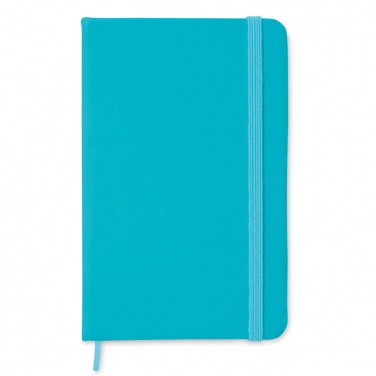 Logo trade promotional giveaway photo of: A6 notebook 96 lined sheets