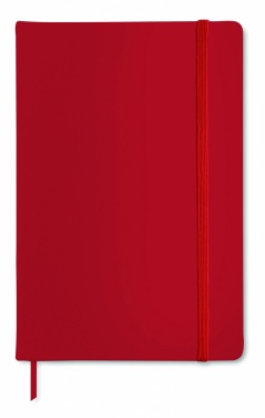 Logo trade promotional merchandise photo of: A5 notebook 96 lined sheets