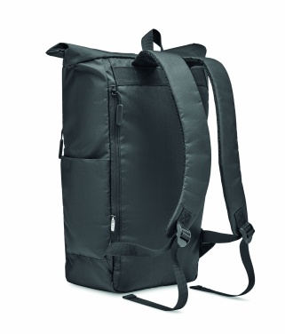 Logo trade promotional product photo of: 300D RPET rolltop backpack