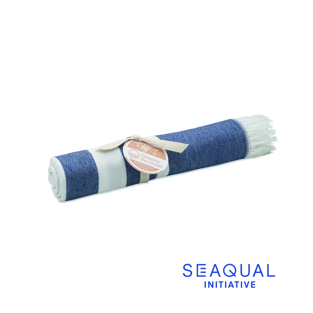 Logotrade promotional merchandise photo of: SEAQUAL® hammam towel 70x140cm
