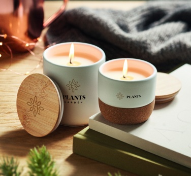 Logotrade promotional giveaways photo of: Plant based wax candle 80 gr