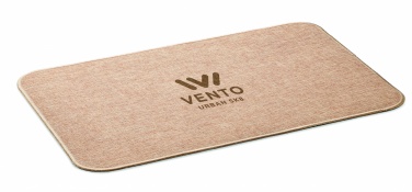 Logo trade advertising product photo of: Flax door mat