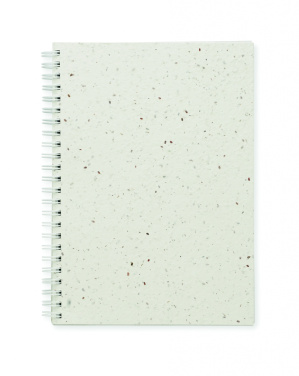 Logotrade advertising product picture of: A5 seed paper cover notebook